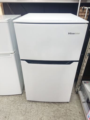 冷蔵庫　ハイセンス　2019年製　HR-B95A　93L　2ドア　単身サイズ　Hisense（W114)