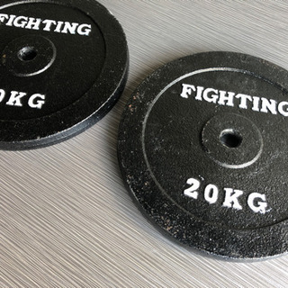 プレート　15kg2枚　20kg2枚　合計70kg