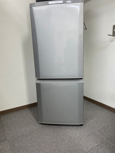 【使用期間一年】三菱ノンフロン冷凍冷蔵庫　MR-P15Y-S 2015年製