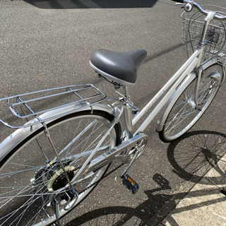 引渡決定】パンクしない自転車 シティサイクル 27型 ノーパンク オート