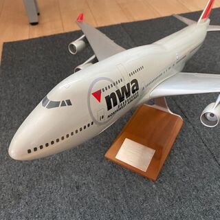 レア物！NORTHWEST AIRBOEING747-100模型 (1/100) レア物！NORTHWEST AIRBOEING747-100模型 (1/100)