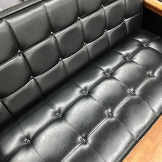 カリモク60 Kチェア スタンダードブラック 2シーター