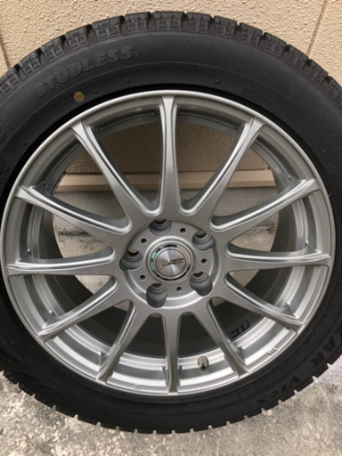 大幅値下げ　225-50R17 VRX スタッドレスタイヤ　Weds アルミホイール付き　商談成立　ほぼ新品