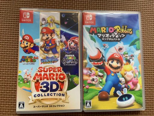 マリオ3Dコレクションとマリオラビッツ2本セット