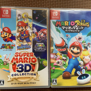 マリオ3Dコレクションとマリオラビッツ2本セット