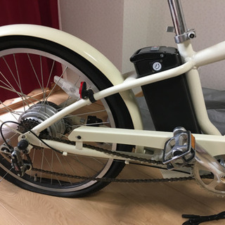 ビーチクルーザー♬ ロードバイク⭐︎グリップ本革！⭐︎電動自転車
