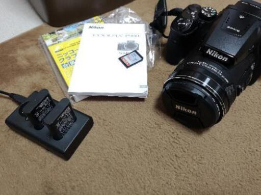 Nikon Coolpix P900 SDカード/レンズプロテクター/予備バッテリー付