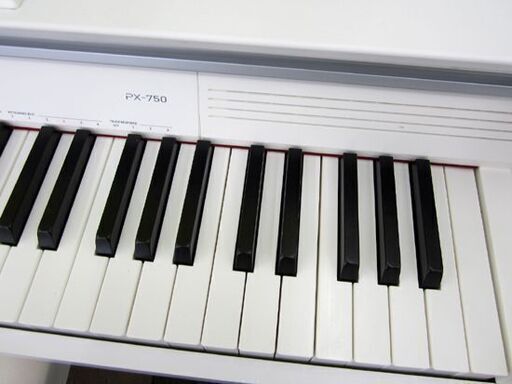 ☆カシオ☆88鍵盤 電子ピアノ プリヴィア PX-750WE 2012年製 ☆カシオ☆88鍵盤 電子ピアノ プリヴィア PX-750WE 2012年製