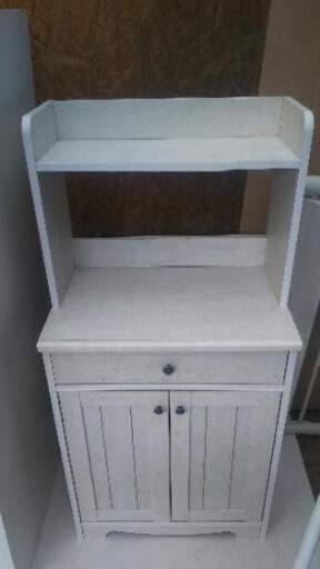 美品 ニトリ レンジ台