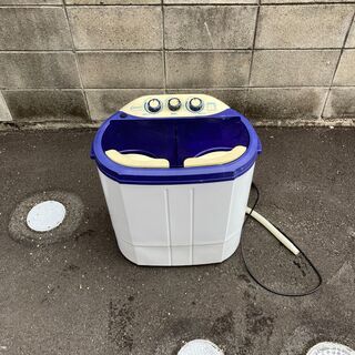 【ネット決済】CBジャパン 2槽式小型洗濯機 【マイセカンドラン...