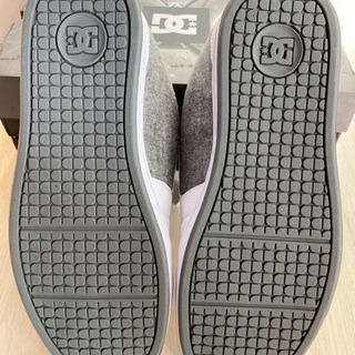 新品　白　スニーカー　シューズ　DC shoes NET ホワイト　27.0cm − 群馬県