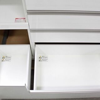 R2977) NITORI 中古 ★ニトリ 組み合わせキッチンボード-リガーレ 幅120㎝　珪藻土 キッチンボード 店頭取引大歓迎♪