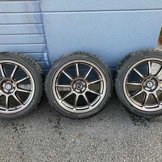 RAYS 18インチ ホイール×スタッドレス 3本セット