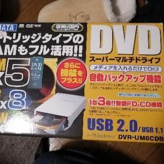 アイ・オーデ―タ　DVD−RAMカ―トリッジタイプ　書き込みドライブ