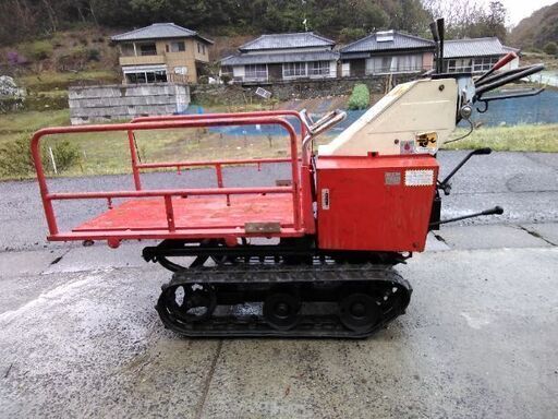運搬車 手動ダンプ ❢ ヤンマー ガソリンエンジン6馬力 ❢ パワーあり ❢❢