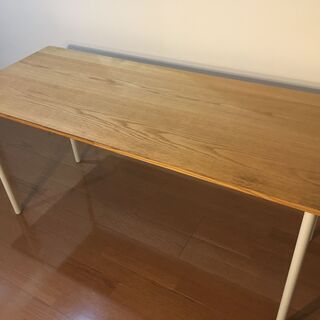 3月31日まで】無印良品製のオーク材デスク