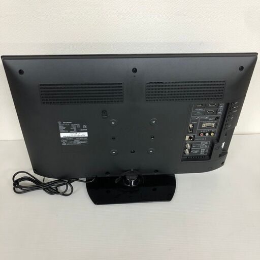 【SHARP】 シャープ  液晶カラーテレビ AQUOS アクオス LC-24K20 24型 2015年製 リモコン付