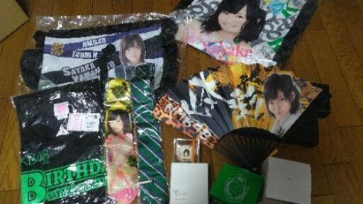 山本彩 個別推し バッグ Tシャツ ネクタイ 扇子 NMB48 まとめ売り\n