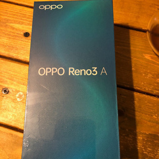 【ネット決済・配送可】oppo Reno3 A 新品　未開封　ブラック