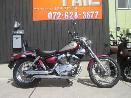 ★15万円　ビラーゴ２５０　セル１　実働車★ヤマハ　ビラーゴ　３DM