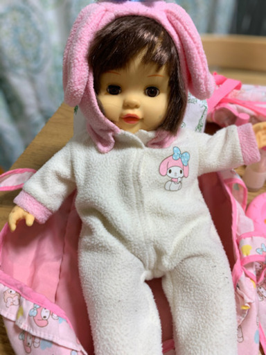 赤ちゃん人形とお世話セット - 京都府のおもちゃ