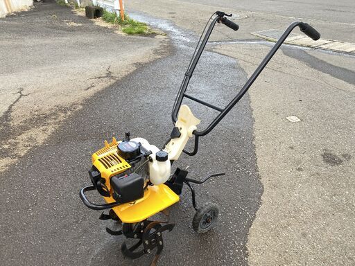 整備済 初心者向き 爪程度良く折り畳め 軽量 リョービ 2サイクル 軽スタート 耕運機 RCVK-4300 取説も見れる 現品確認 初期不良対応OK ②
