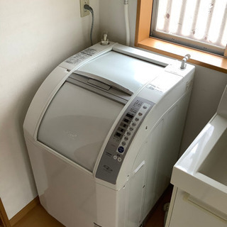 【受け渡し決定】乾燥機付き洗濯機（0円）