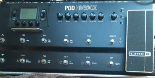 ギターエフェクター　POD HD500X