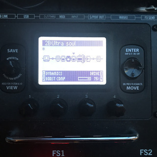 ギターエフェクター　POD HD500X
