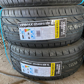 新品225/45/18タイヤ交換コミコミ