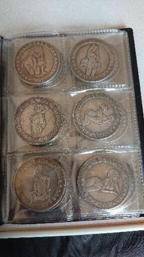 め*ん様 古銭　外国硬貨 メキシコ 1センタボ銅貨 1890年 古銭 外国コイン - メルカリ