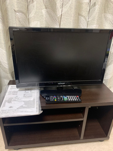 SHARP テレビ 22型【AQUOS LC-22K20 2015年製】\u0026テレビ台