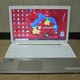ノートパソコン 譲渡済 第4世代Core-i3 SSD換装 WebCam dynabook T554/45LG