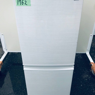  ✨2018年製✨1762番シャープ✨ノンフロン冷凍冷蔵庫✨SJ-D14D-W‼️