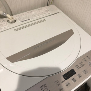 SHARP 2017年　洗濯機