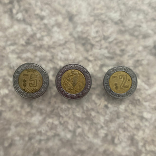 【ネット決済】【外貨コイン】メキシココイン