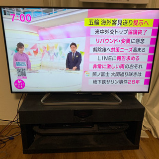 50インチ シャープ液晶テレビ＋テレビ台