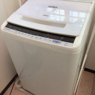 日立 縦型洗濯機8kg 2018年式 ビートウォッシュ - 生活家電
