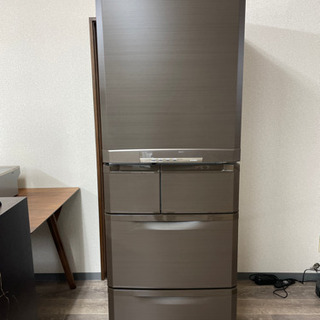 三菱 ノンフロン冷凍冷蔵庫 420l MR-B42T-UW 12年製
