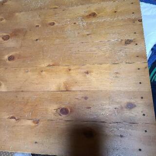 【ネット決済】木製四角のテーブル　