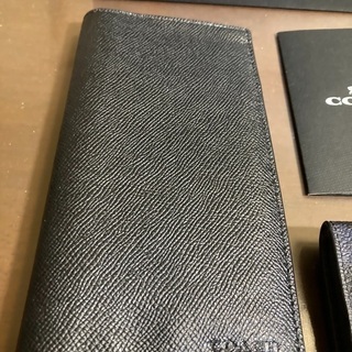 値下げしました。コーチ　長札とコインケース2点セット美品