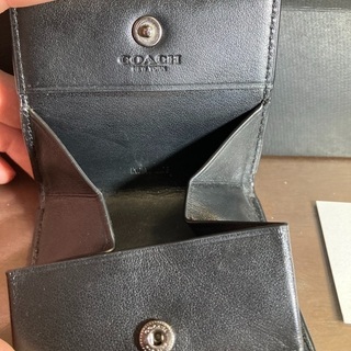 値下げしました。コーチ　長札とコインケース2点セット美品