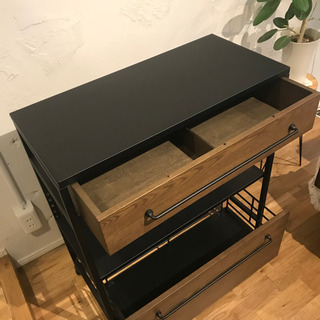 大セールします】【Lowya ロウヤ】美品キッチンワゴン