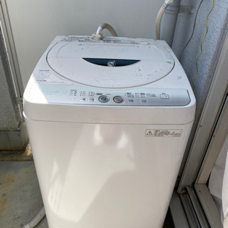 【差し上げます】シャープ 洗濯機　4.5kg