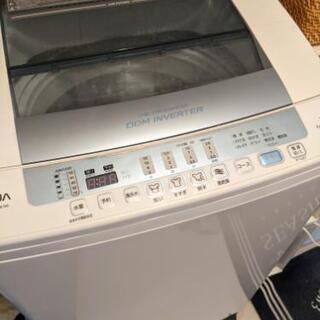 AQUA 洗濯機 7.0kg　無料