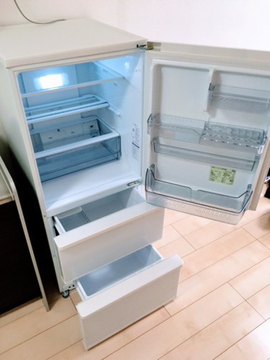 札幌 引き取り☆ アクア/AQUA 275L冷蔵庫 AQR-SD28E(K) 2016年製