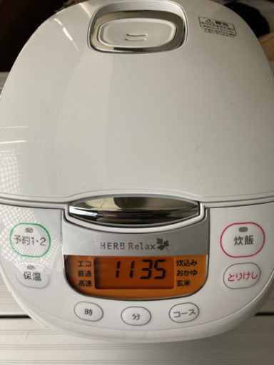 炊飯器　と　レンジ　セット