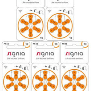 シグニア 補聴器用空気電池　PR48(13) 【オレンジ色】 4...