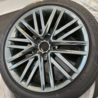 210系クラウンアスリート純正18インチタイヤホイールセット