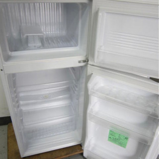 冷蔵庫　109L サンヨー 2ドア冷凍冷蔵庫 SR-YM110(W)